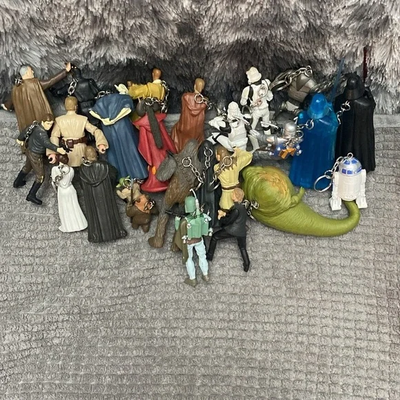 25 Star Wars Keychain Action Figure Collection - Picture 13 of 16